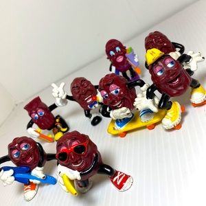 California Raisins 1987 1988 Band Figures Music Toy